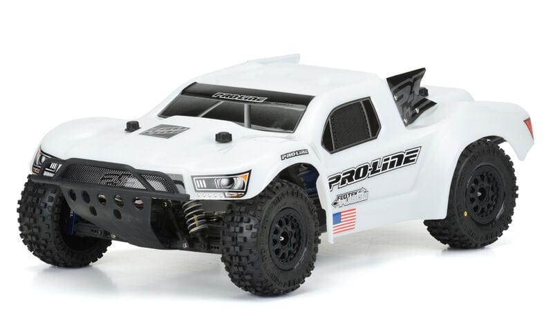 PRO345815 PreCut FloTek Fusion Bash Armor White: Slash 2WD 4x4