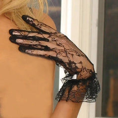 Feminine Lace Gloves