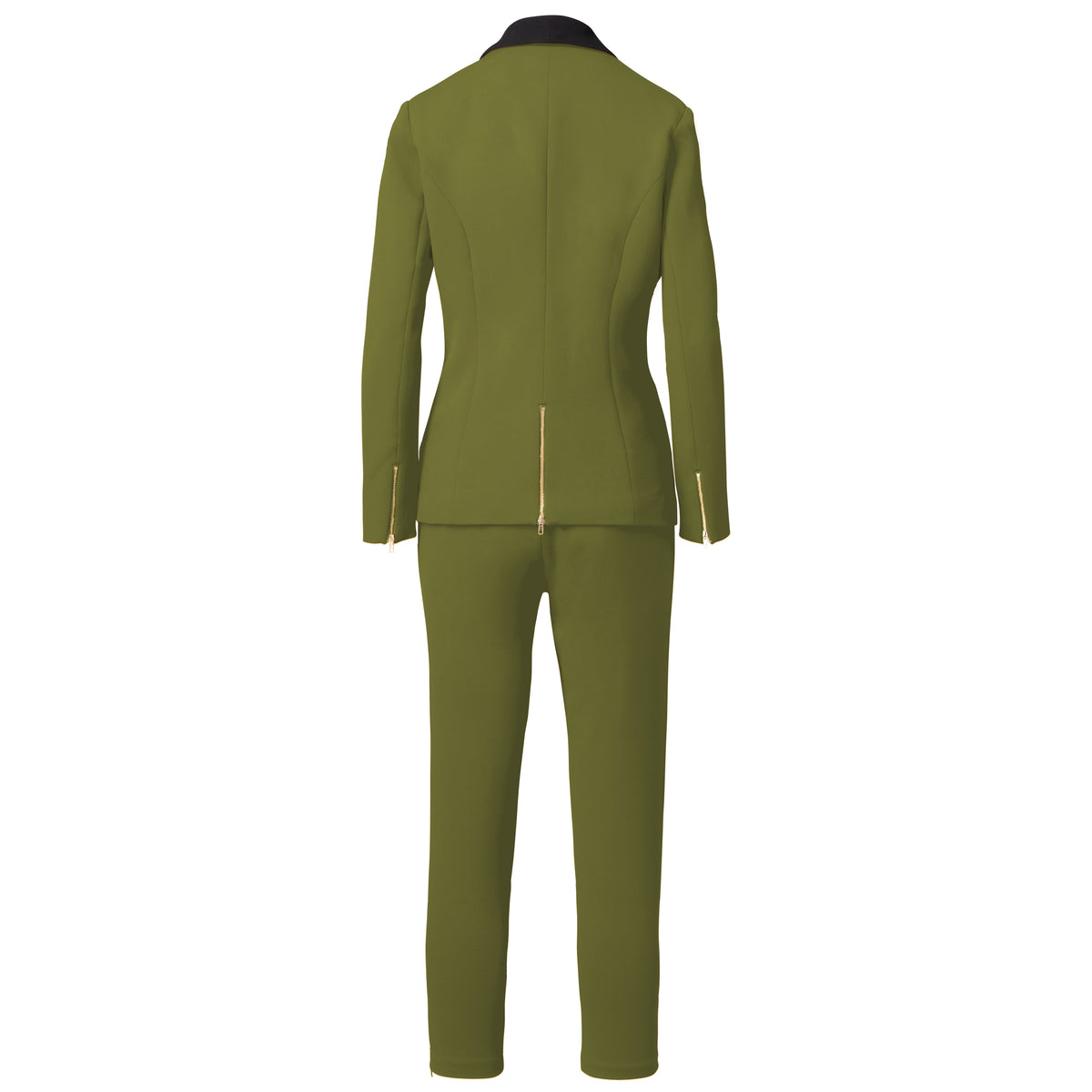 Women's Suits | A Bad Ass Olive Green Suit | Professional Clothing ...