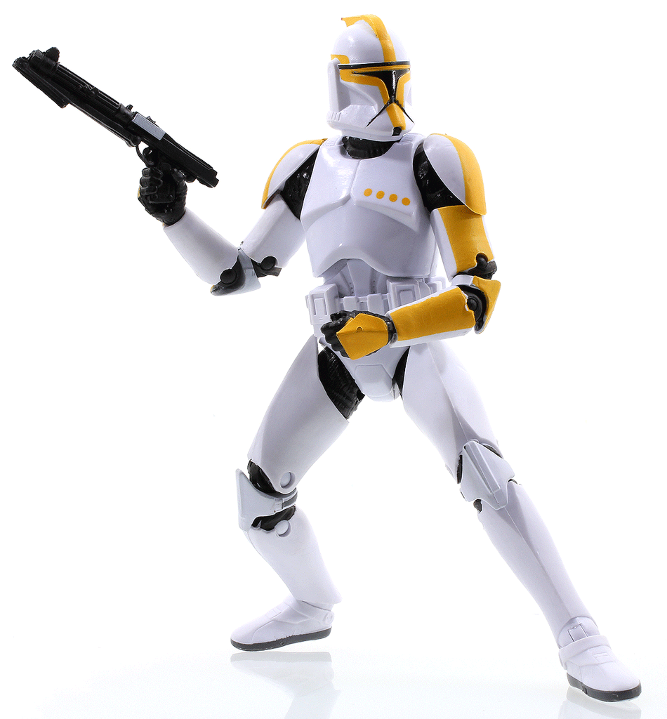 yellow clone trooper