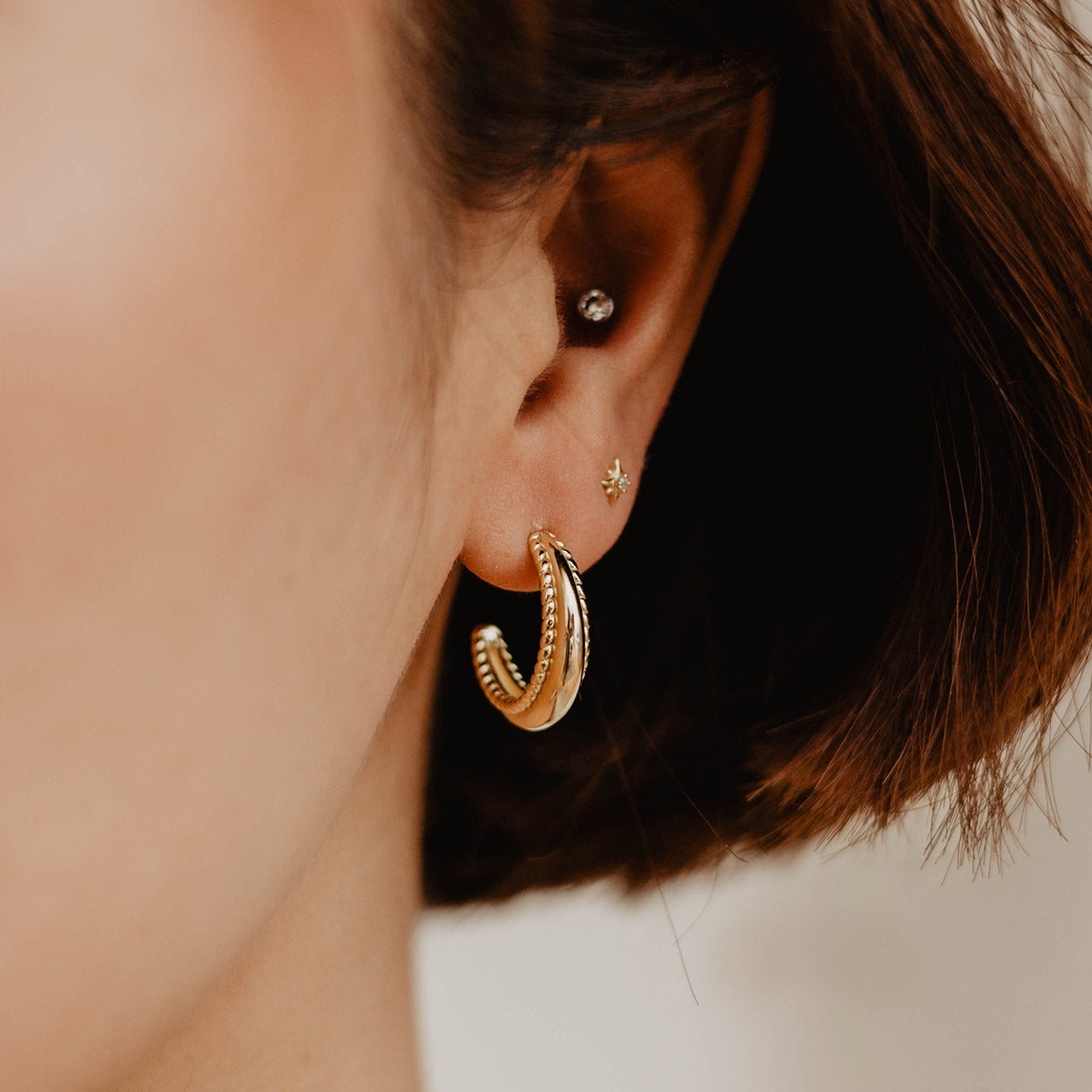 Gold LV Hoops – Simply Caii