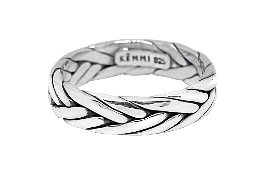 Men's Silver Grain Ring | Accessories & Jewelry for Men – KEMMI