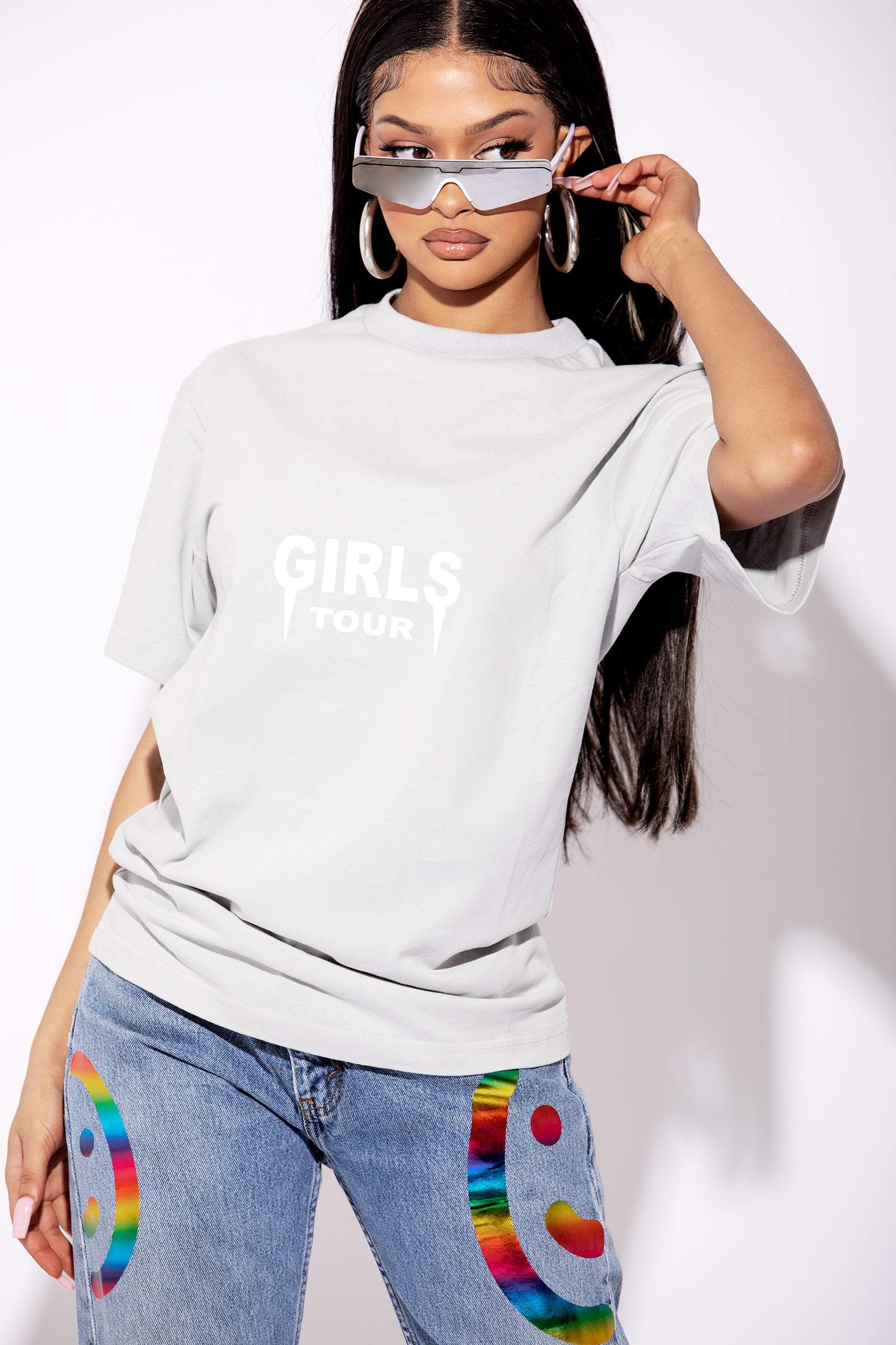 OG Girls Tour Tee - Red - sosorella