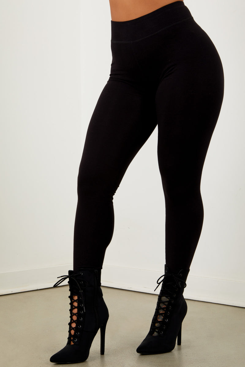 Navy High Rise Legging - sosorella