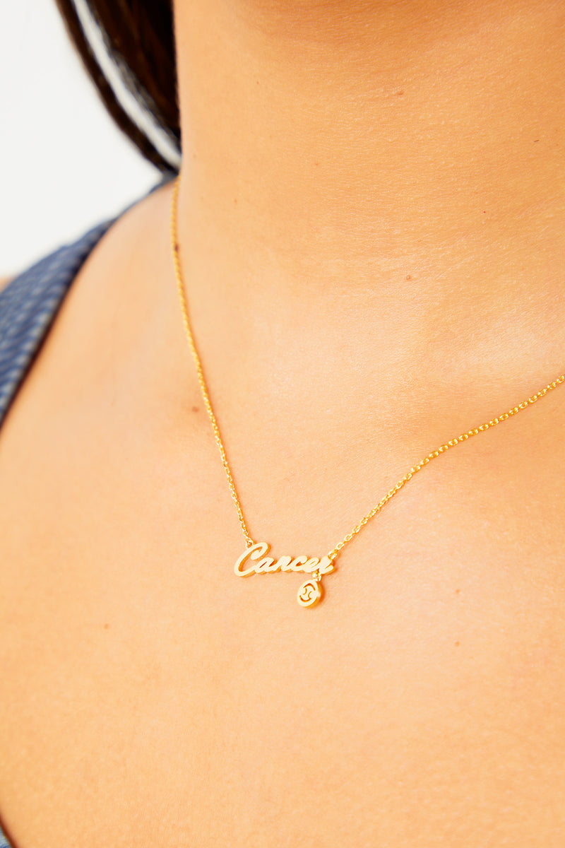 Nameplate Necklace -  Canada