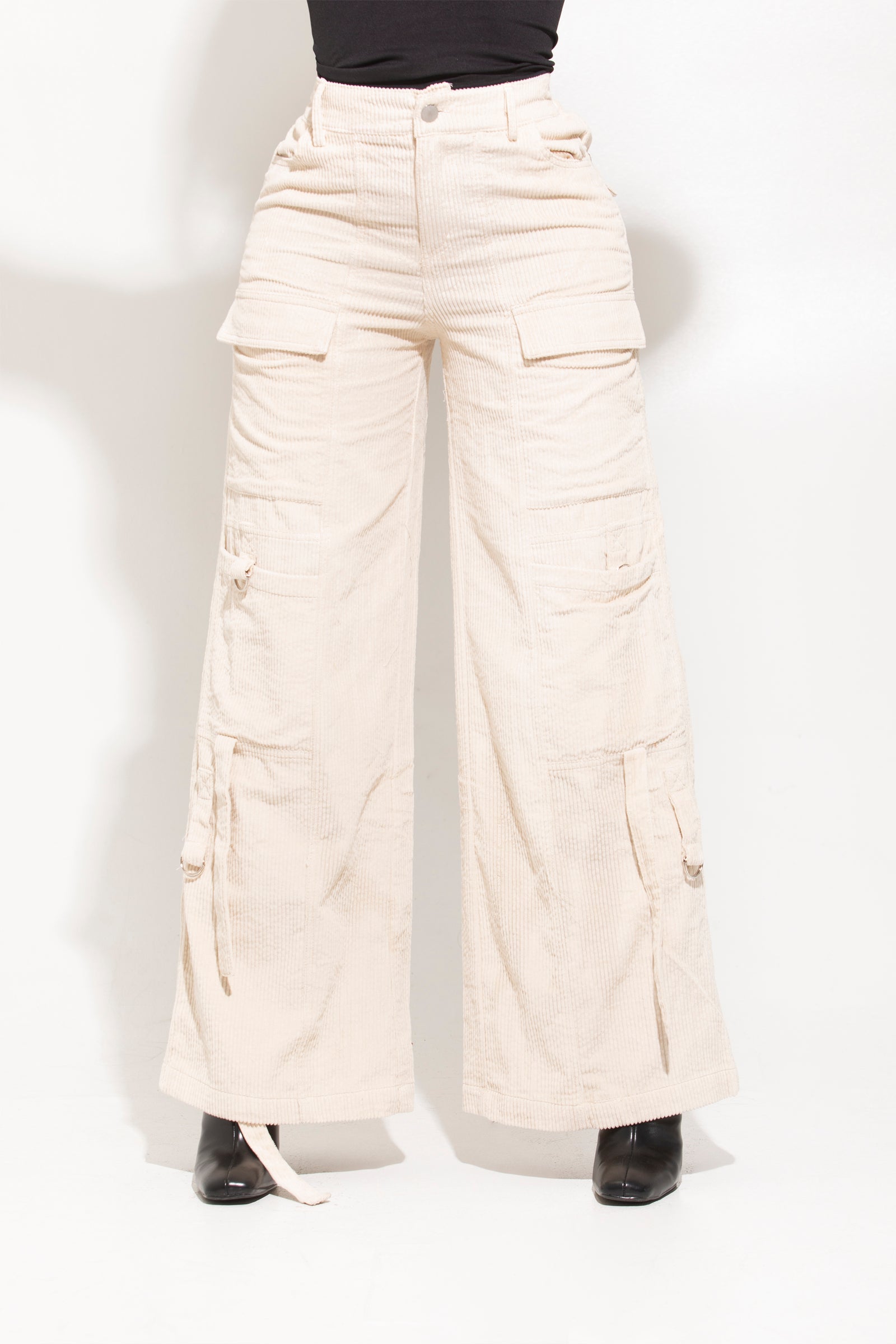 Royal Blue Cargo Pants - sosorella