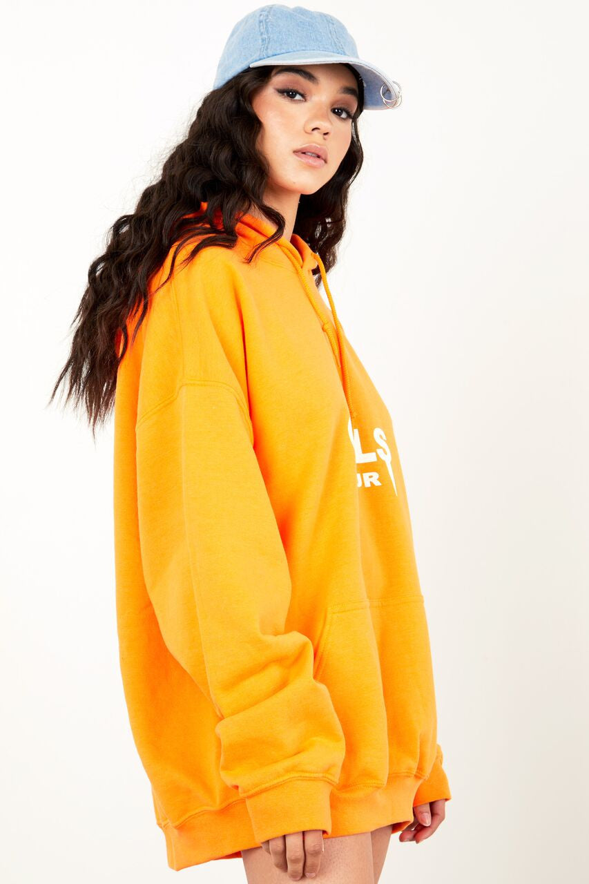 Og Girls Tour Hoodie Orange  Sosorella-1277