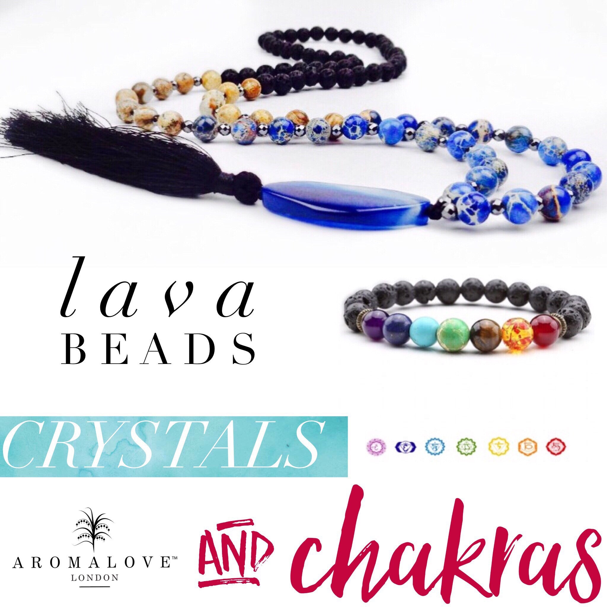 beads with crystals