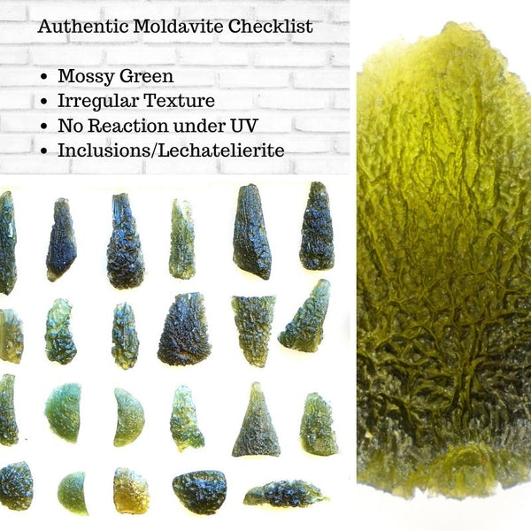 Authentic Moldavite Checklist