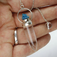 Choose a Pendulum - Clear Quartz Sterling Silver Pendulum