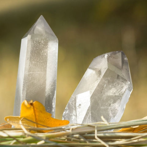 Natures Treasures ATX Clear Quartz Crystal Points