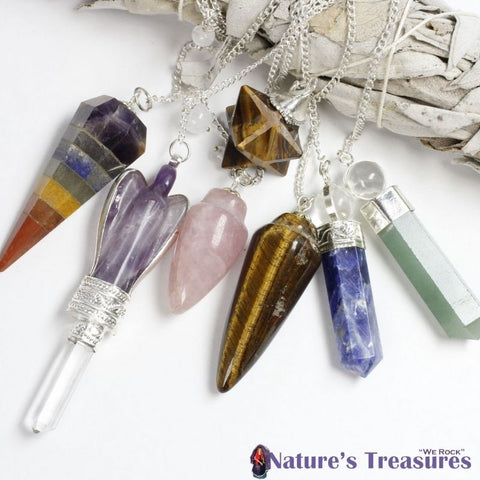 Buy Crystal Pendulums at Nature's Treasures Online