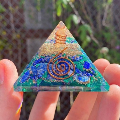 Orgonite Healing Crystal Pyramids