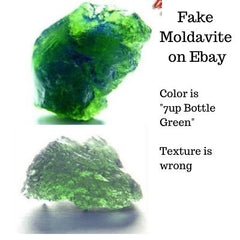 Sold as "Apple Green Moldavite" on Ebay. 
