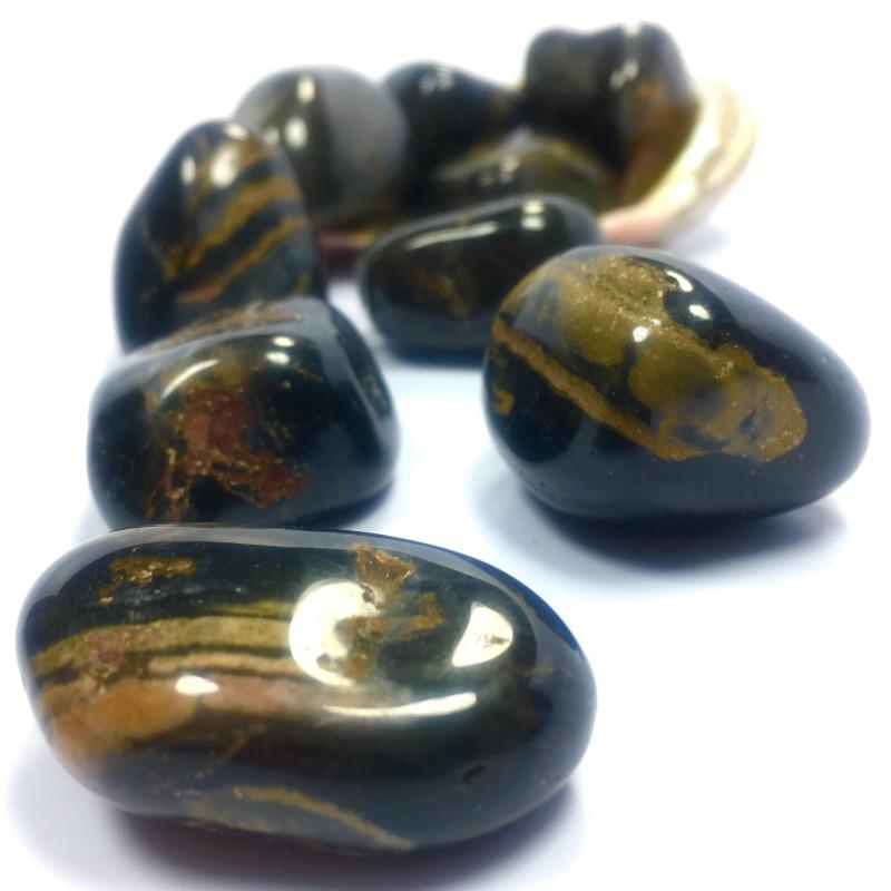 Black Onyx Tumbled Pocket Stone