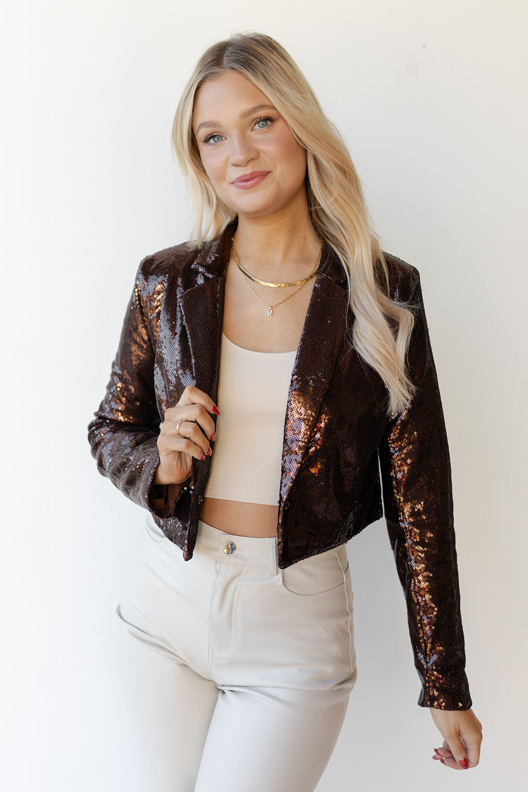 maci sequin blazer