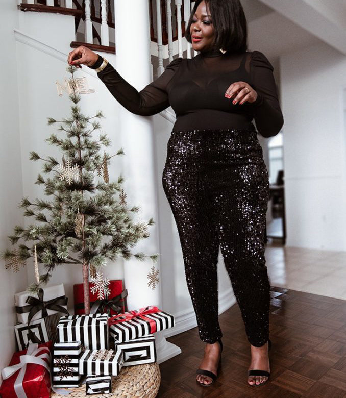 Holiday Party Plus Size Outfits Ideas Except Dresses-6