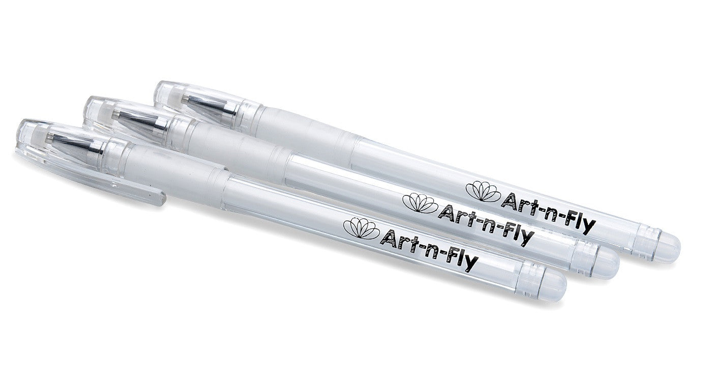 White Gel Pen for Art & Drawing Coloring Illustration ArtnFly