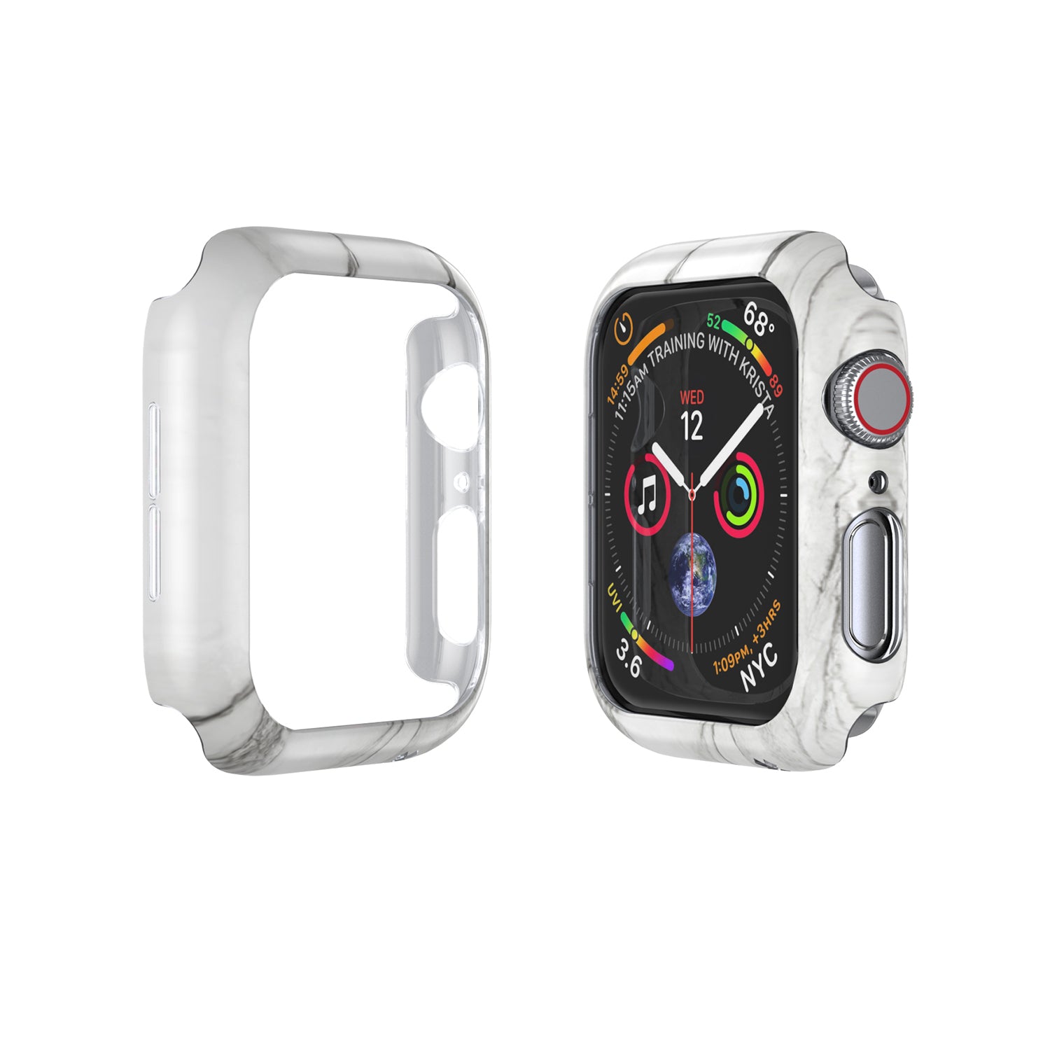 APPLE WATCH (40mm) EXPLORER CASE: PEARL WHITE Series 6/5/4/SE