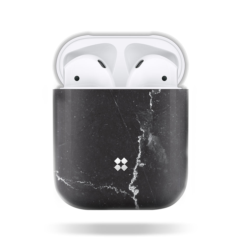 Snowstorm - Grey Marble Apple Airpods Pro Case Cover