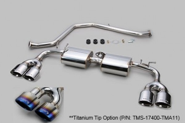 TOM'S Racing- Stainless Exhaust System (TOM'S Barrel/Titanium Tip