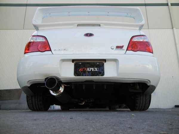 subaru impreza wrx sti exhaust