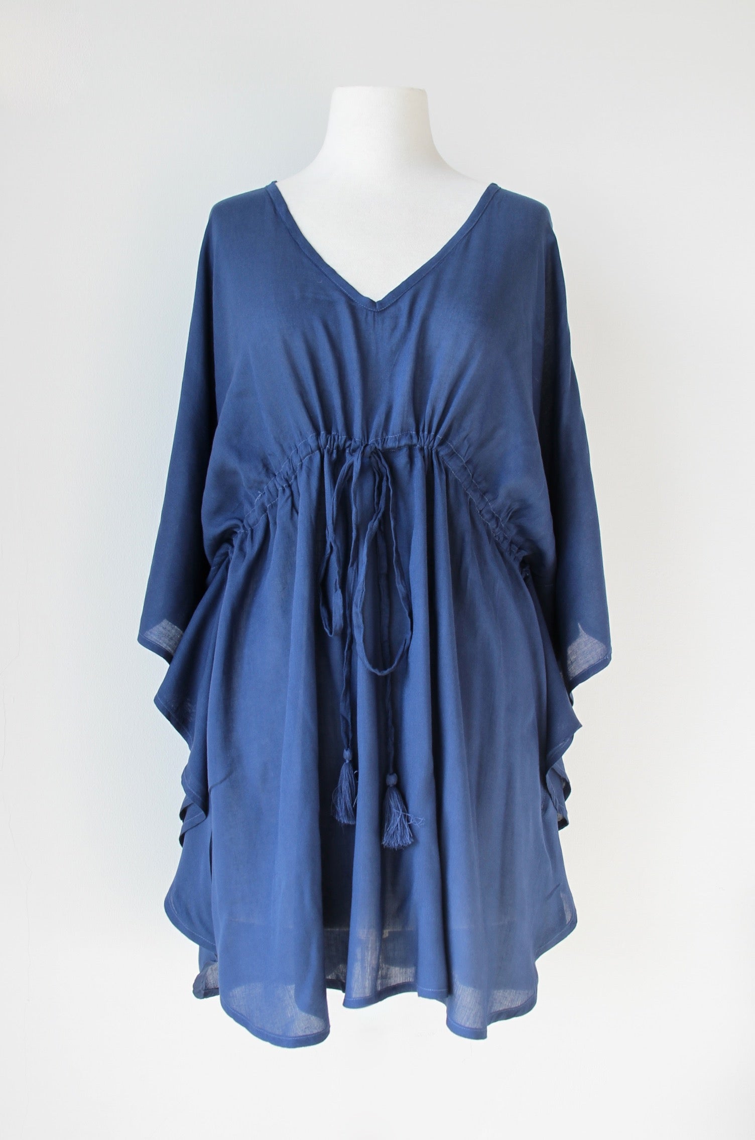 navy blue beach dress