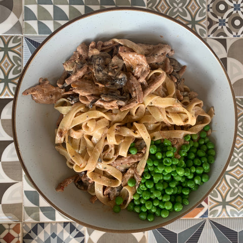 Vegan carbonara