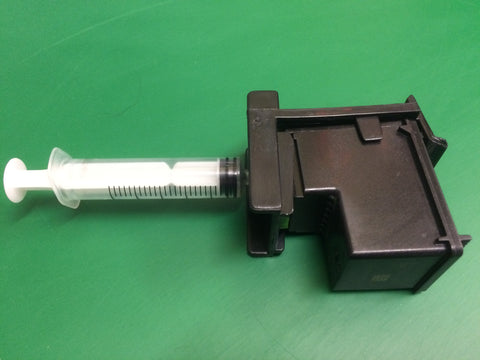 Refill clip suction tool for HP62 ink cartridges.