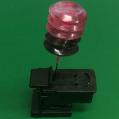 Inject magenta ink into the CL-546C cartridge.
