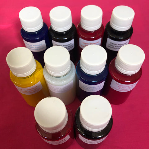 10 bottles of Pigment Ink for Canon Pro 300 10