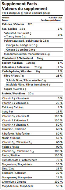 Garden Of Life Raw All In One Shake Vanilla 972 G Goodness Me