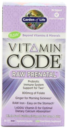 Garden Of Life Raw Prenatal 90 Vc Goodness Me