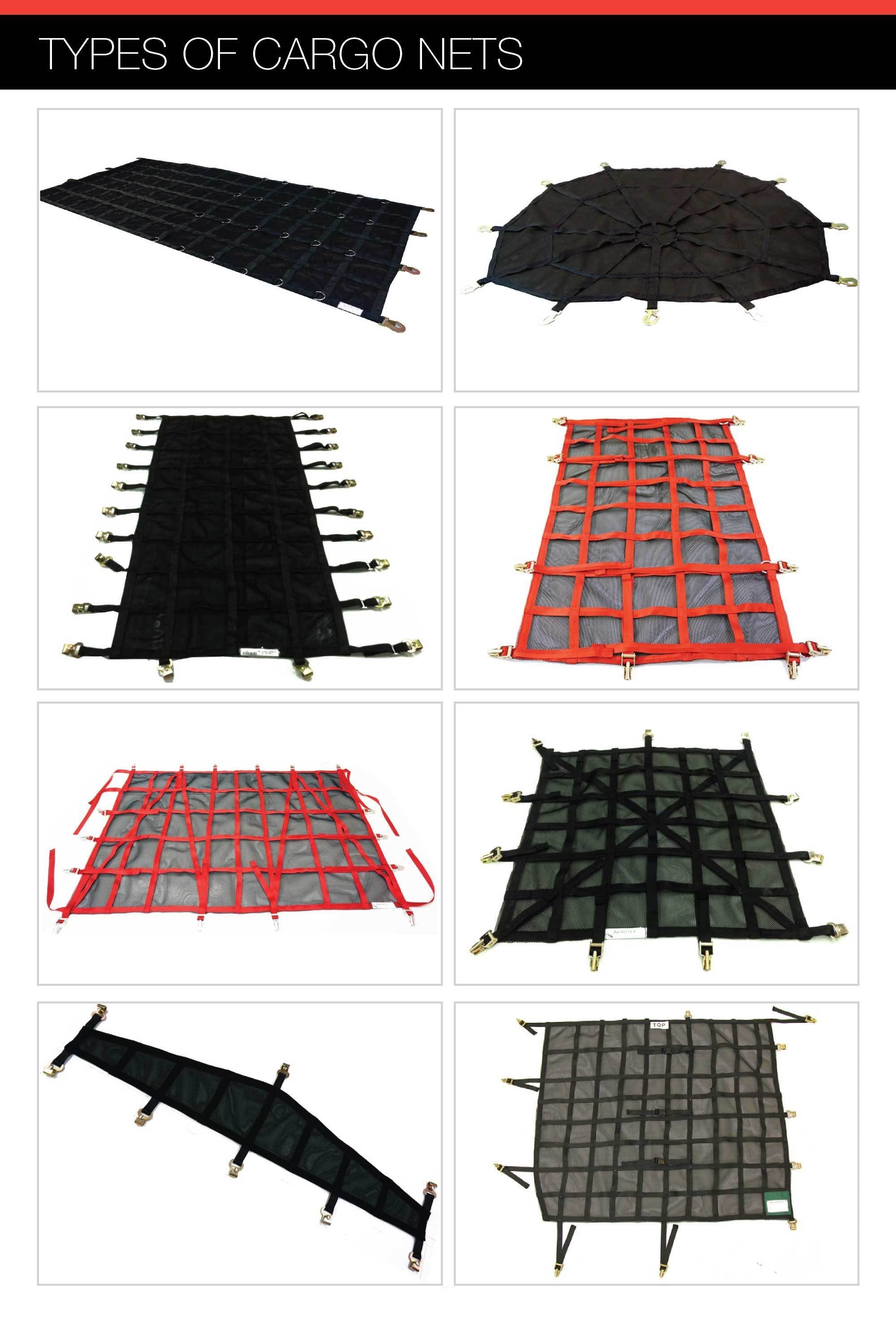 Types of Aircraft Cargo Nets