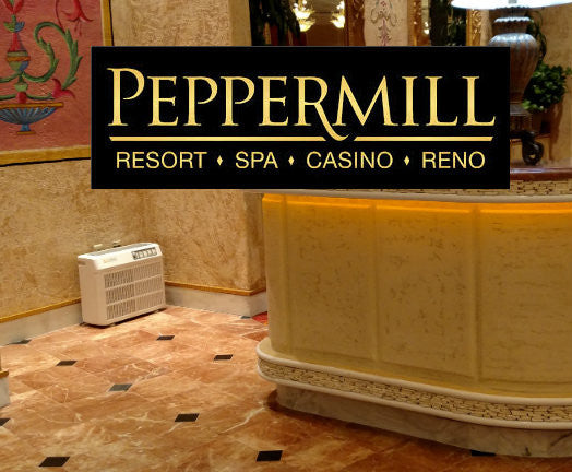 Peppermill Spa Casino Resort Using Catalytic Pure Air Purifiers In The