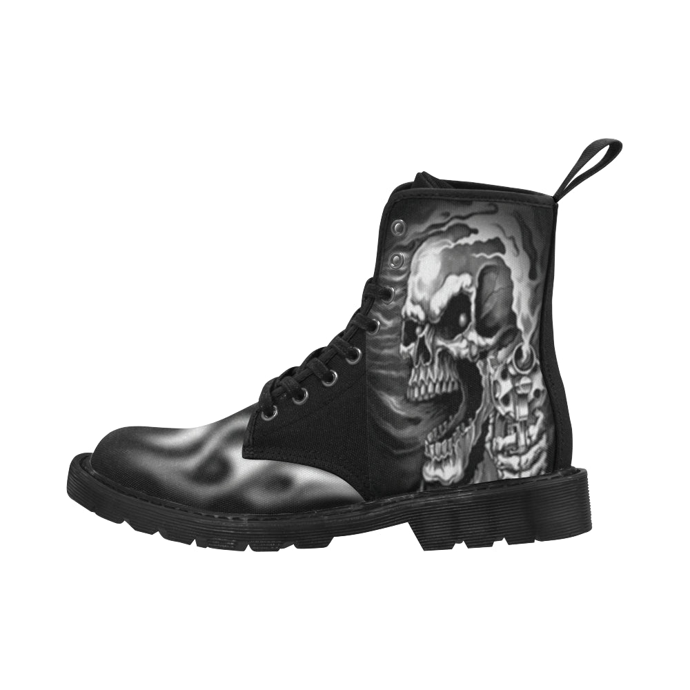 cheap skull boots