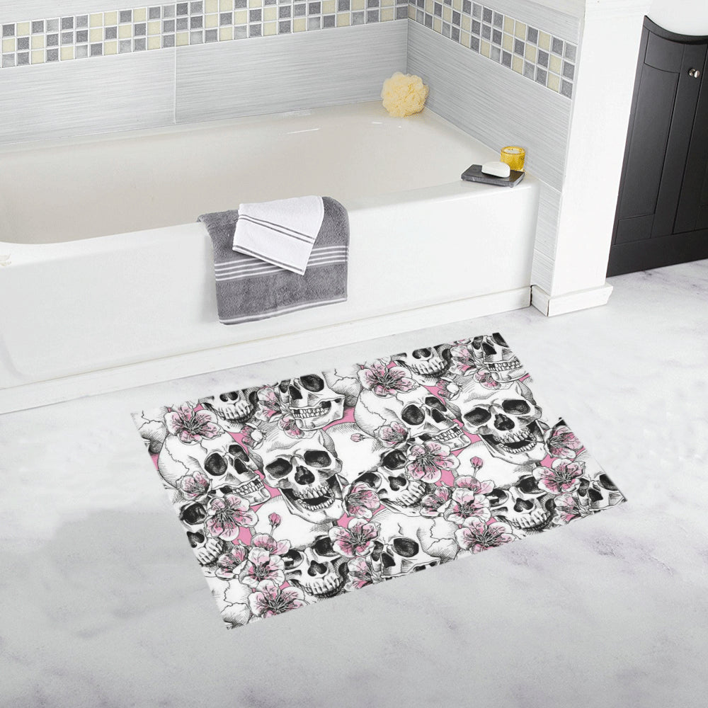 printed bath rugs