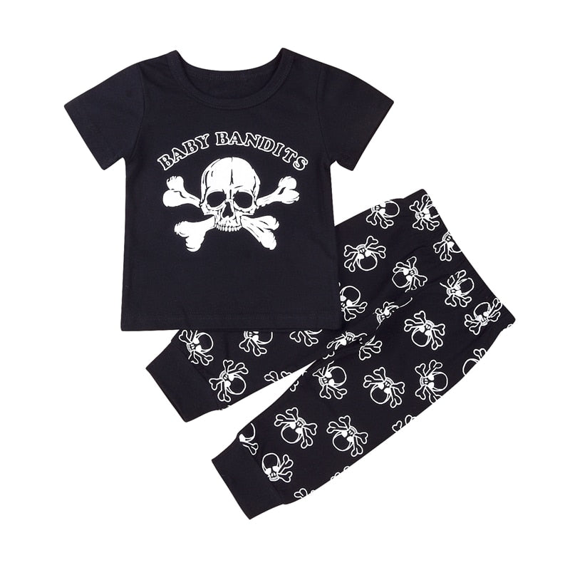 skull baby clothes