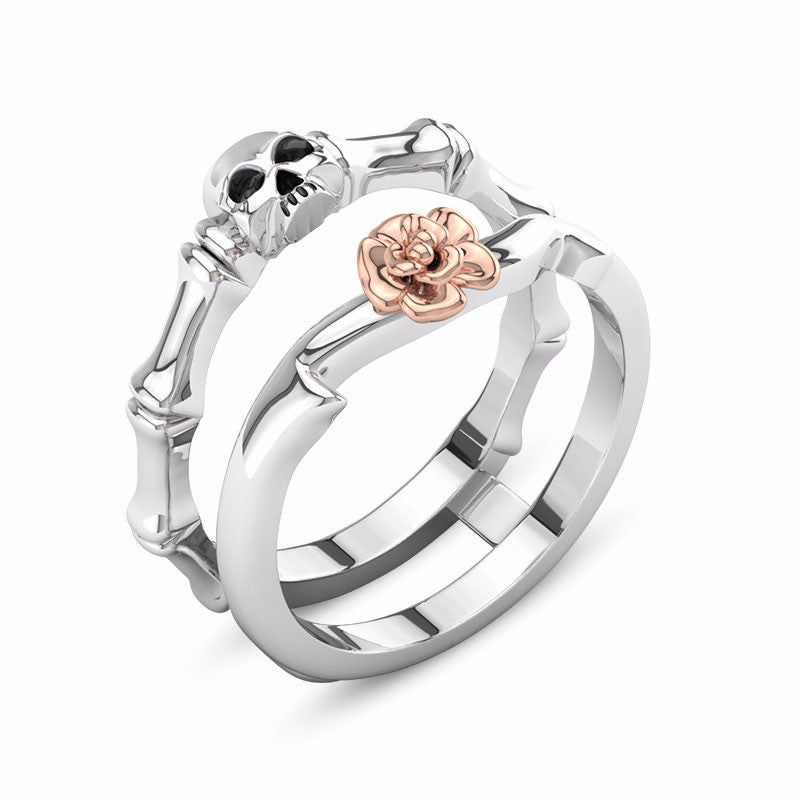 skull rings for women