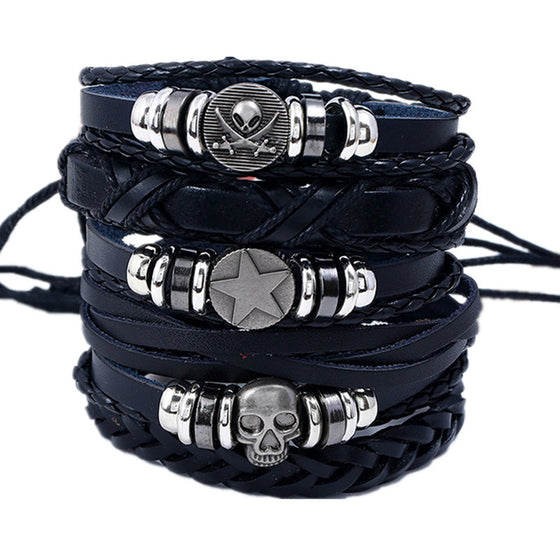 skeleton bracelet for men