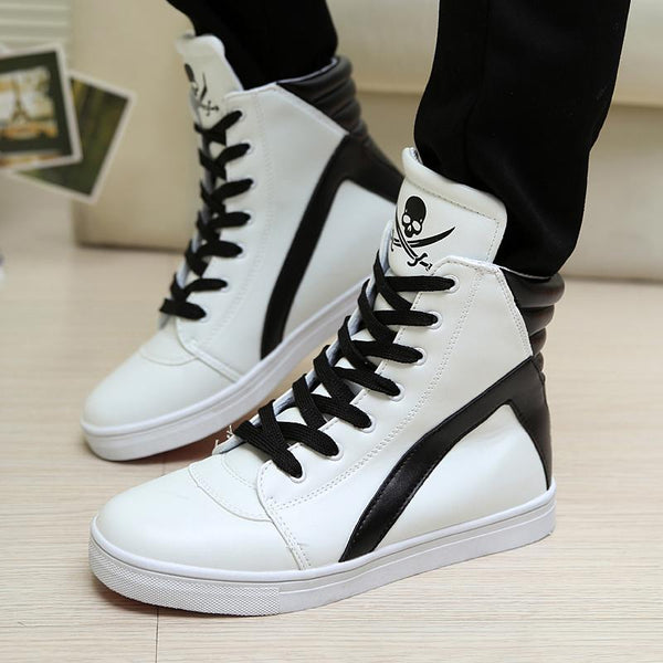 high neck casual shoes