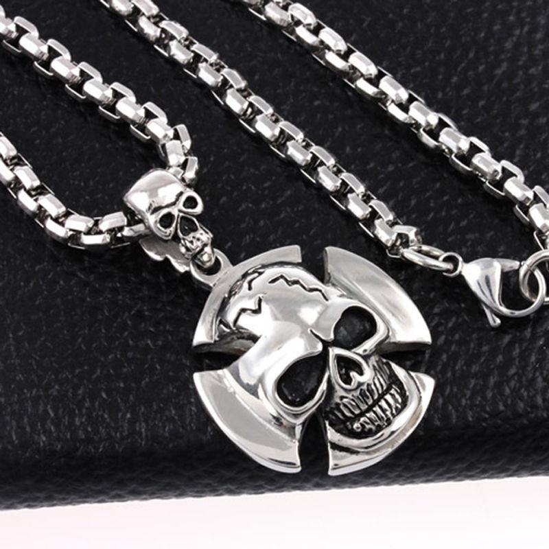 skull charm necklace