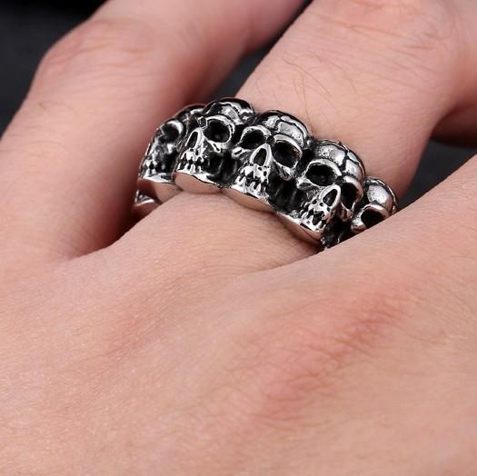 skull rings for men