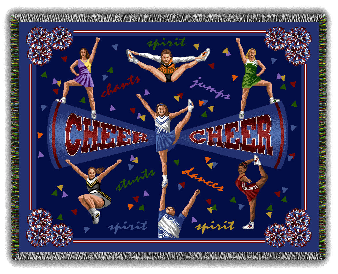 Cheerleader Woven Blanket