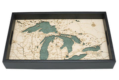 Great Lakes Serving Tray