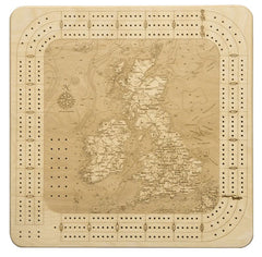 United Kingdom Cribbage Board