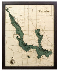 Walloon Lake Wood Chart