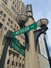 Michigan Ave Sign