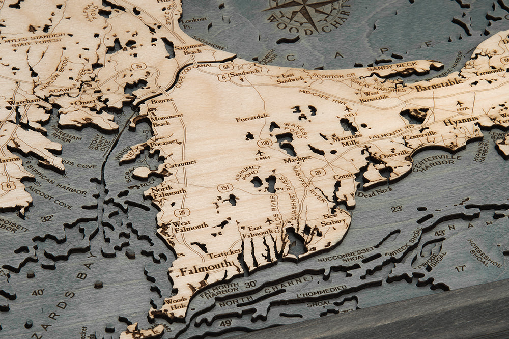 Cape Cod Wood Chart