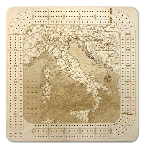 Italy Cribbage Board